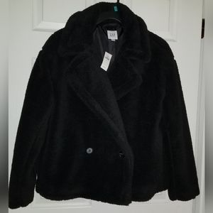 Relaxed Sherpa Moto Jacket